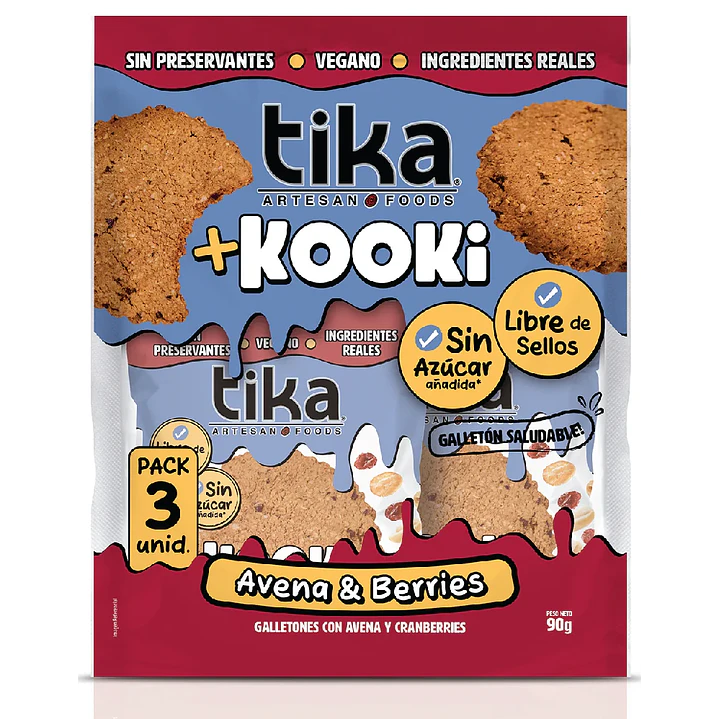 Tika Avena & Berries 90g  1
