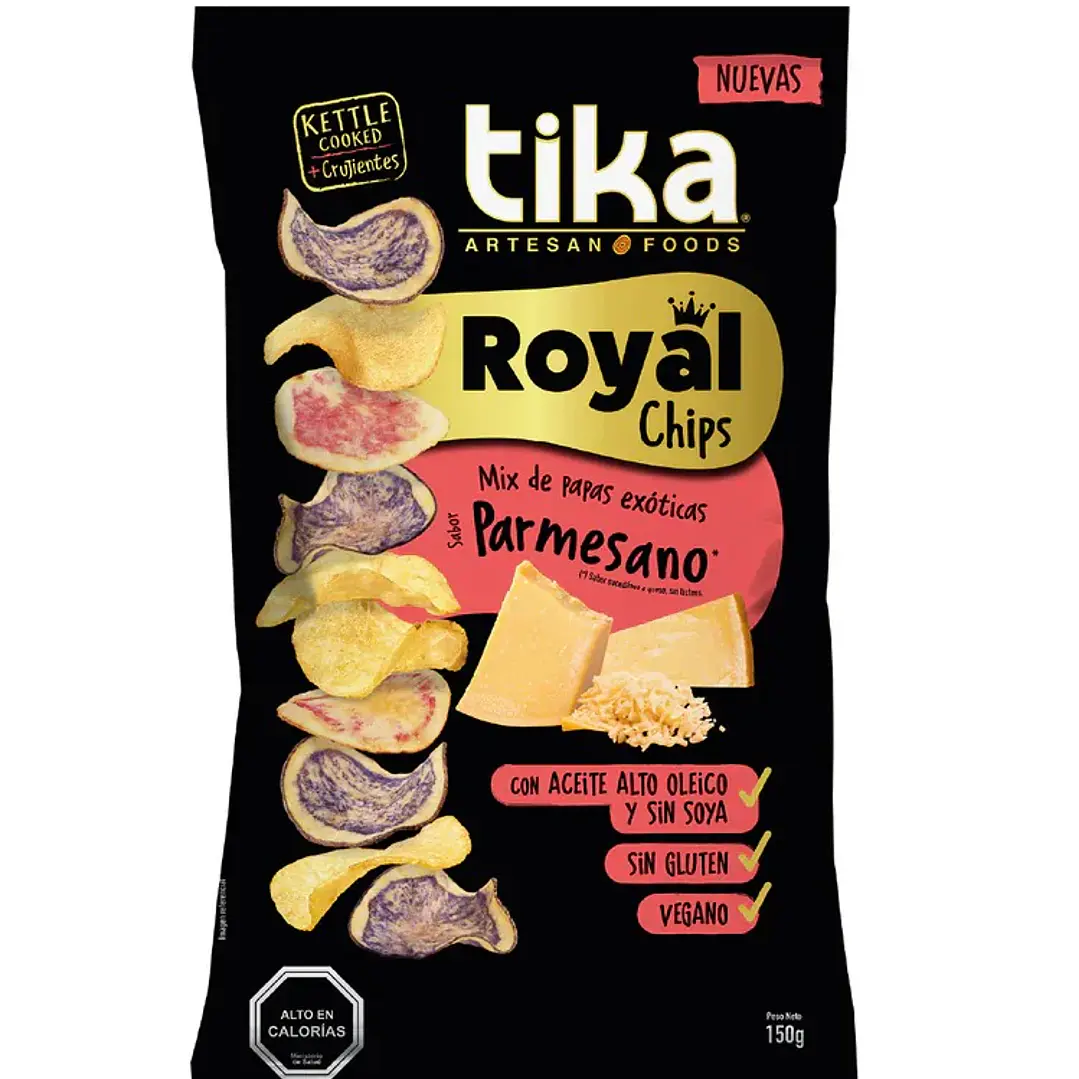Tika Chips Parmesano 150g 1