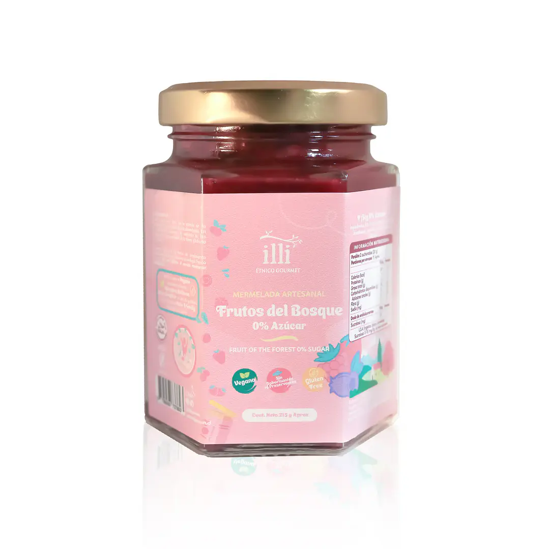 Mermelada Frutos del Bosque 215g Illi 1