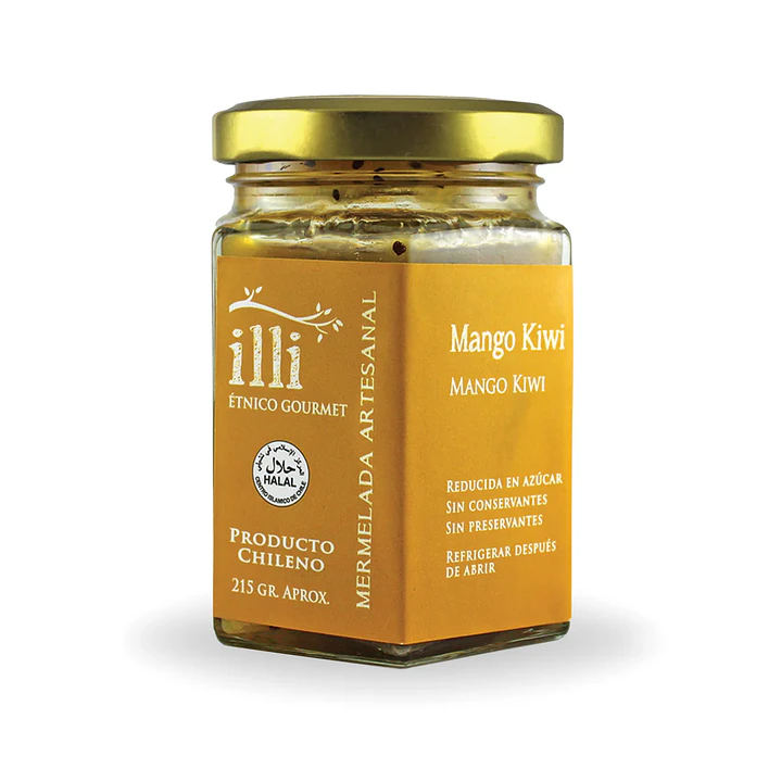 Mermelada Mango Kiwi 215g Illi 1