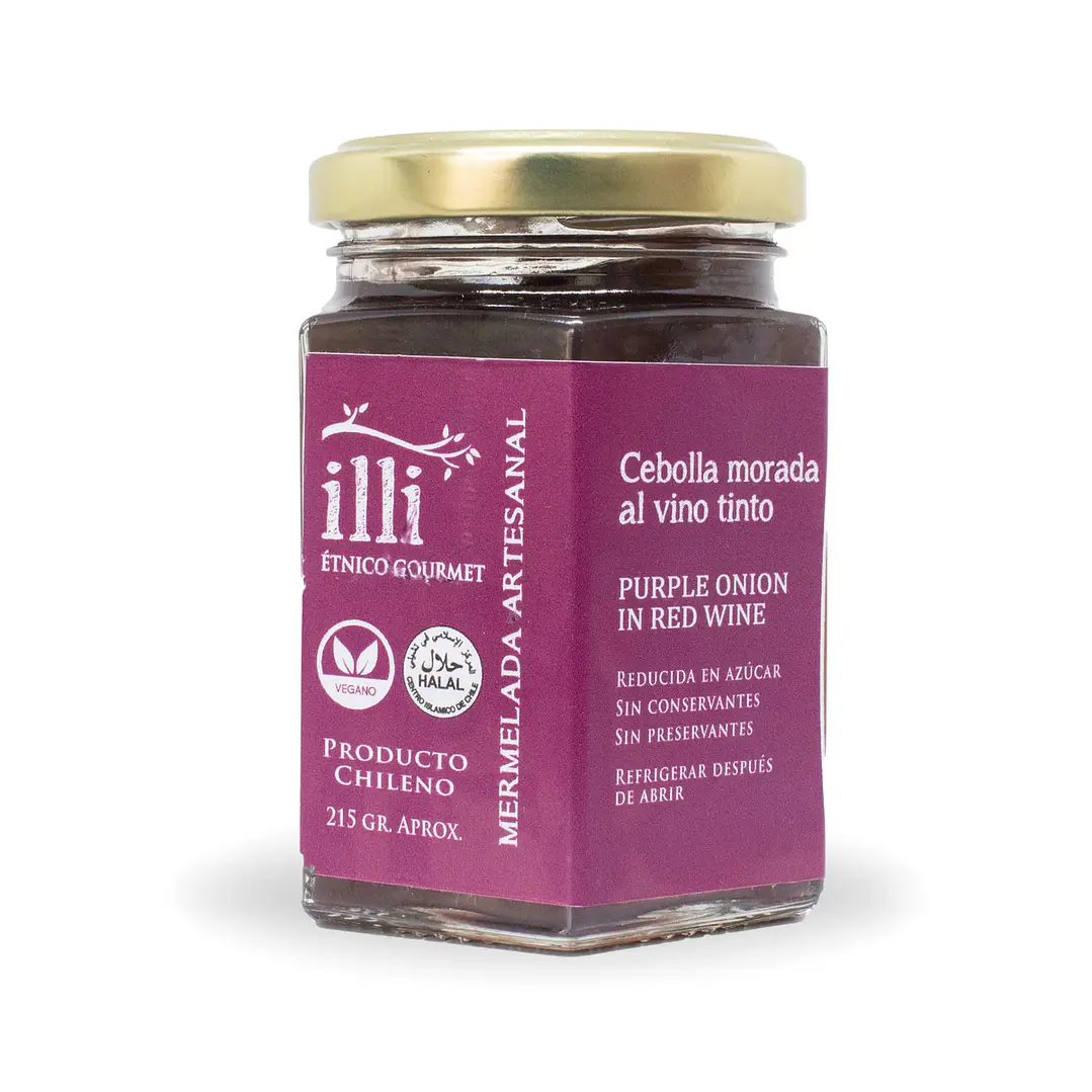 Mermelada Cebolla Morada 215g Illi 1
