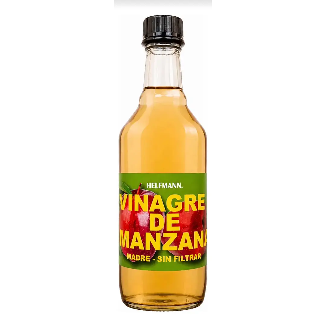 vinagre de manzana Orgánico sin filtrar  hellfmann 500ml 1