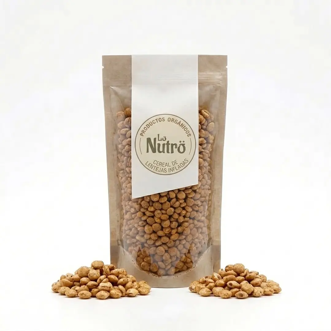 Cereal de lentejas con cacao 150 g 1