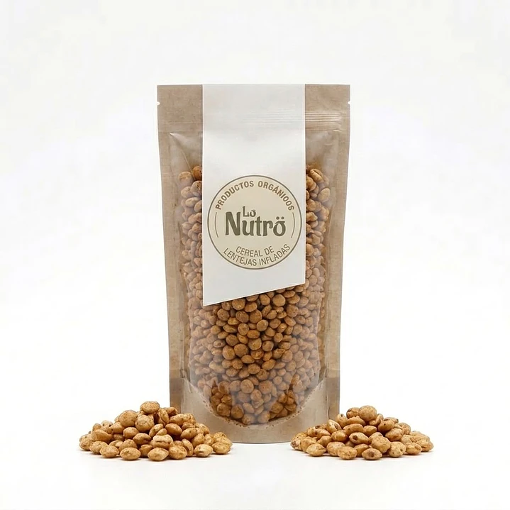 Cereal de lentejas con cacao 150 g 1
