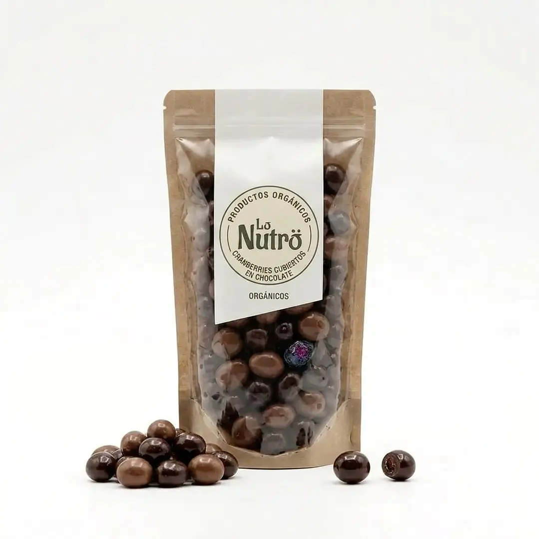 cramberries cubiertos de chocolate 100 g 1