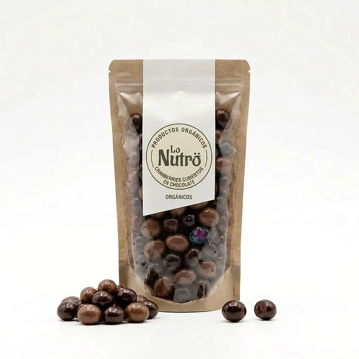 cramberries cubiertos de chocolate 100 g 1