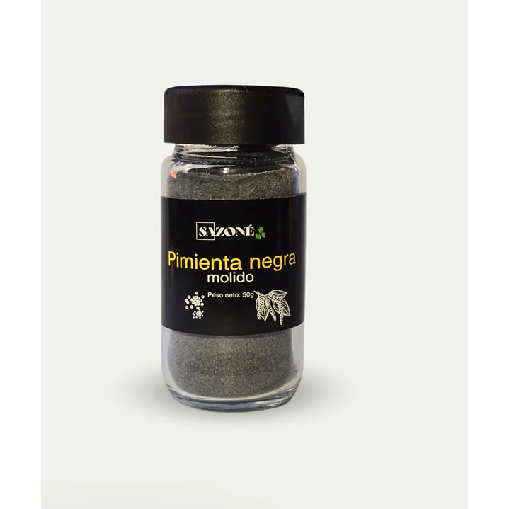 Especiero pimienta negra molida 50 g 1