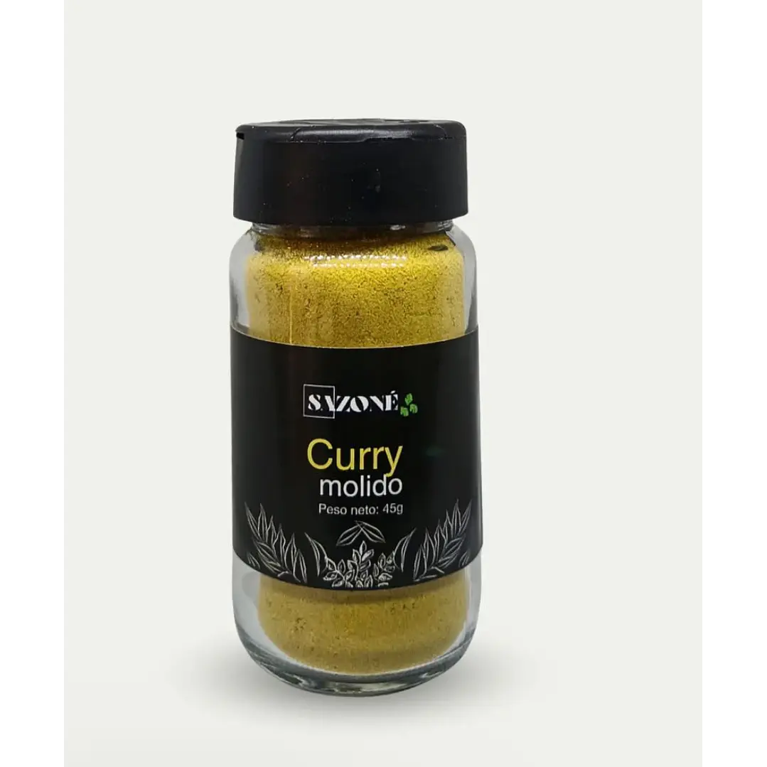 Especiero curry molido 45 g 1