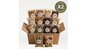 Pack Mes Resuelto + Envío Gratis 28 Colaciones Saludables de Frutos Secos y Mixes