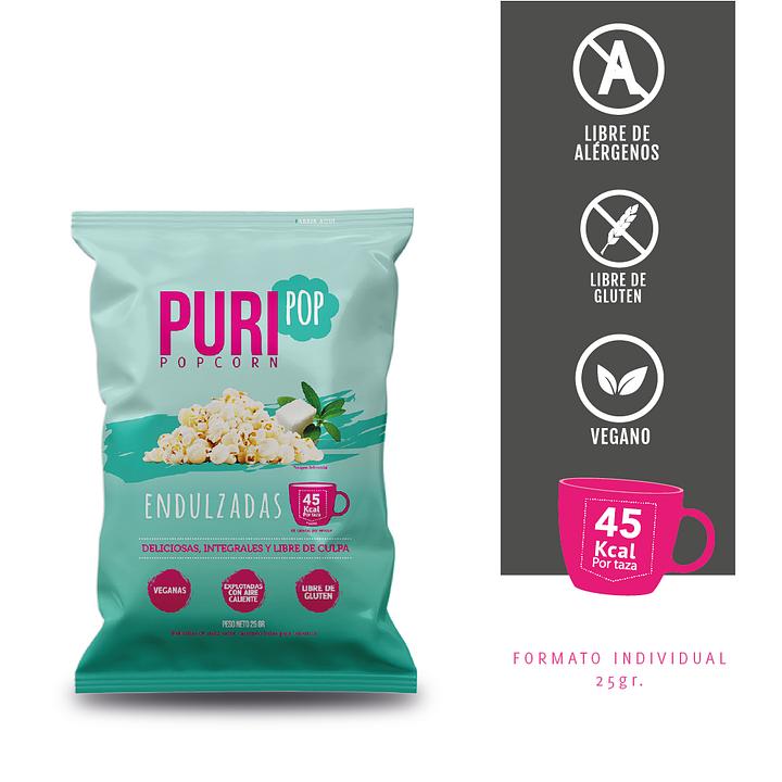 Puripop Popcorn Endulzadas 25 gr.