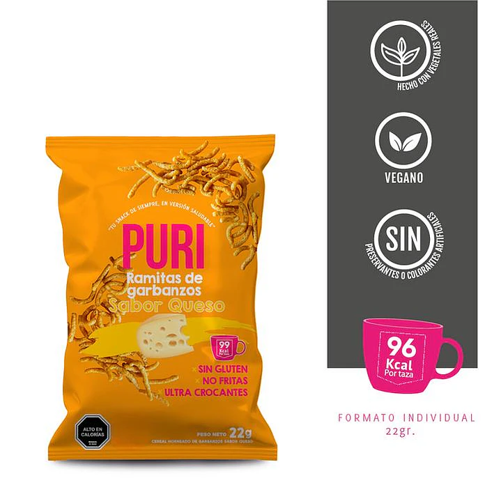 Puri ramitas queso 22gr 1
