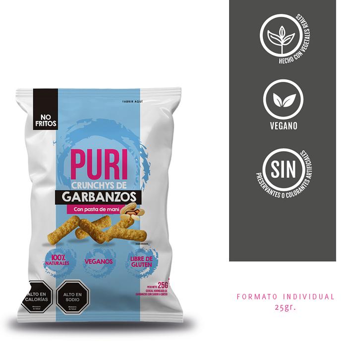 Puri crunchy maní 25gr