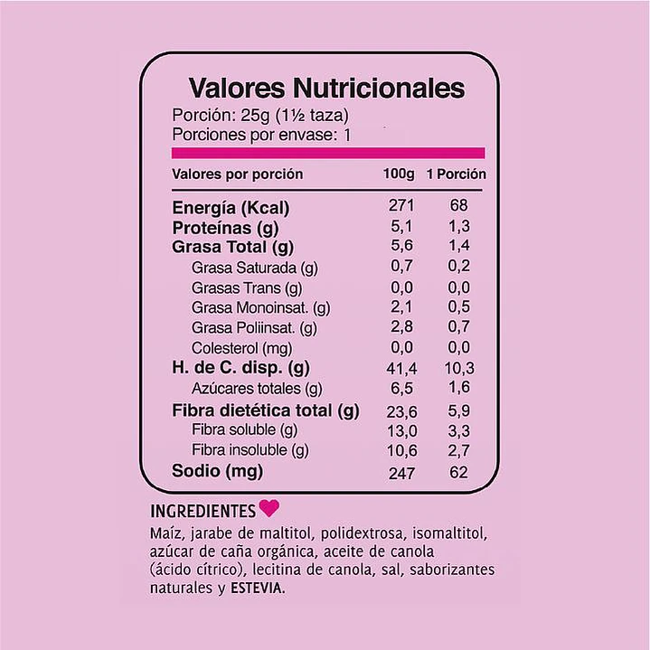 Puripop popcorn coco vainiilla 25gr 2