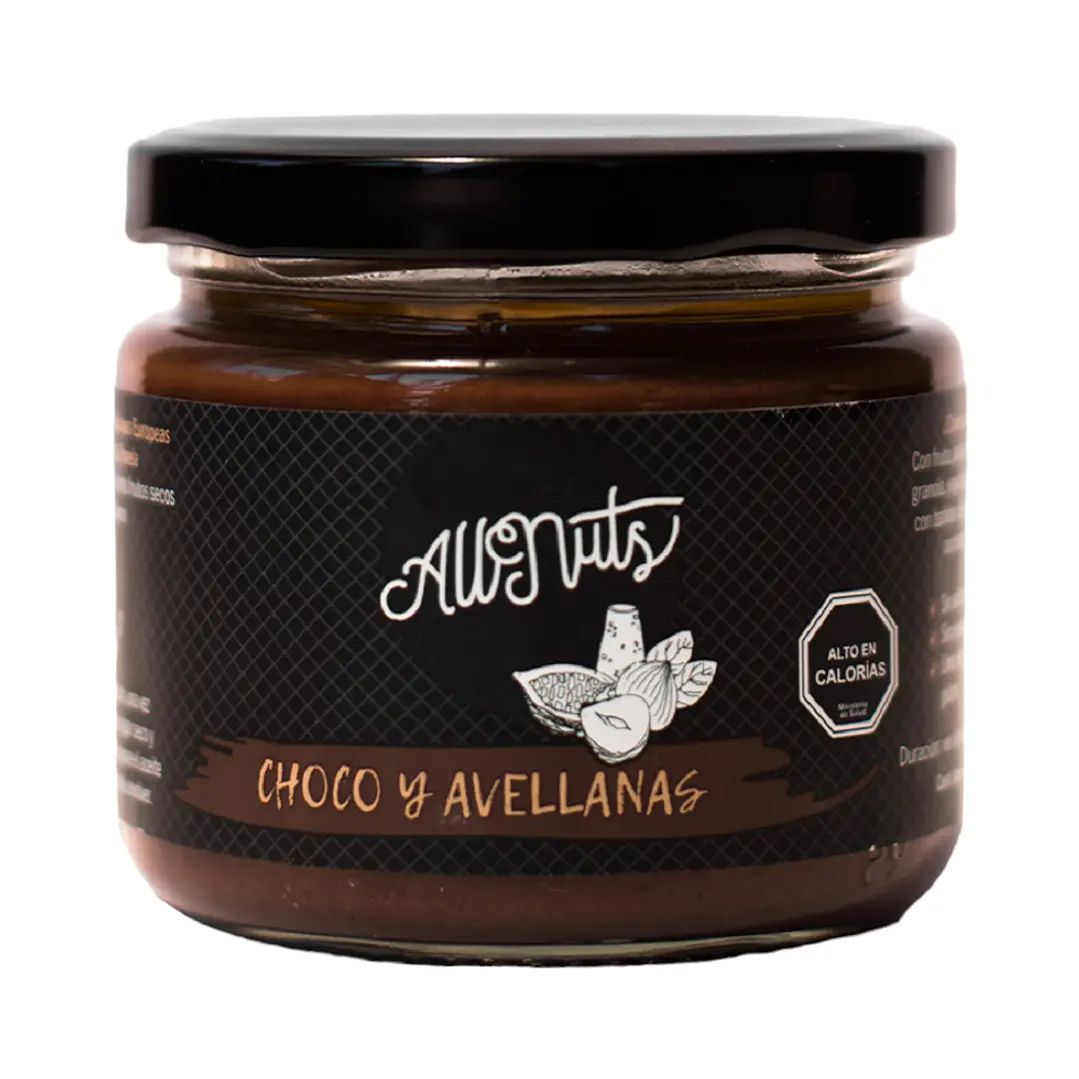 Mantequilla Choco y Avellanas Europeas 200 grs 1