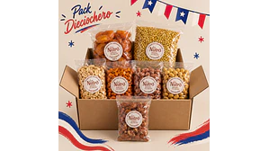 Pack Dieciochero 18ero Frutos Secos Mote Huesillo