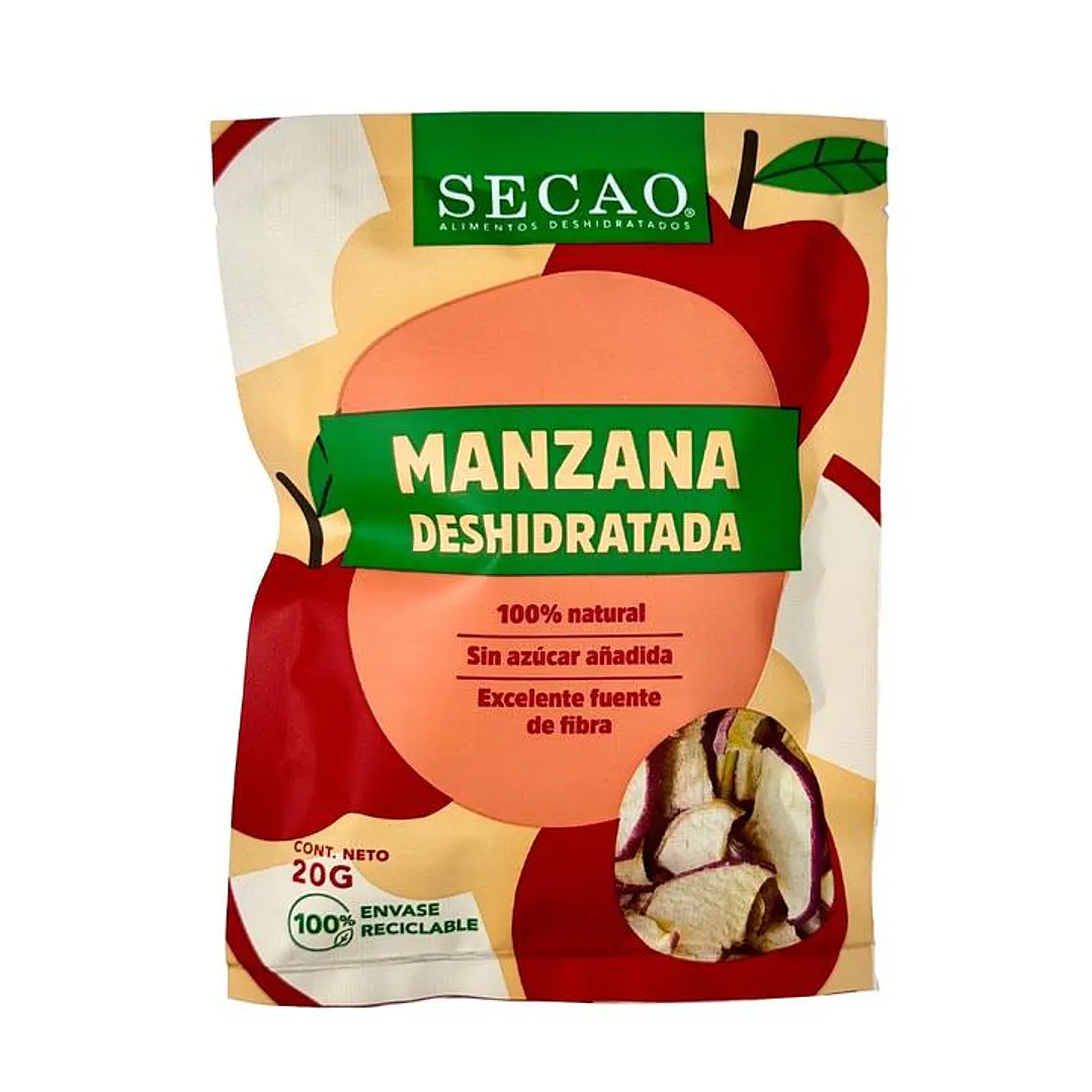 Manzana deshidratada 20g 1