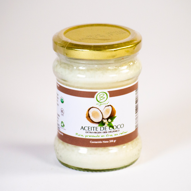 Aceite de Coco Extra Virgen. Be Organic