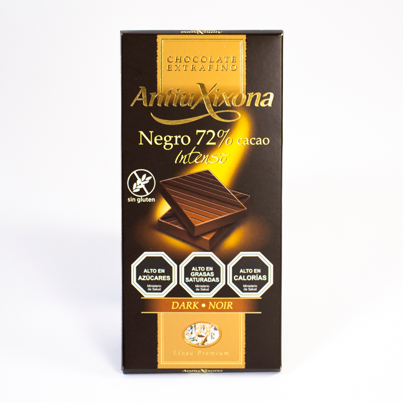 Chocolate Negro 72% de Cacao