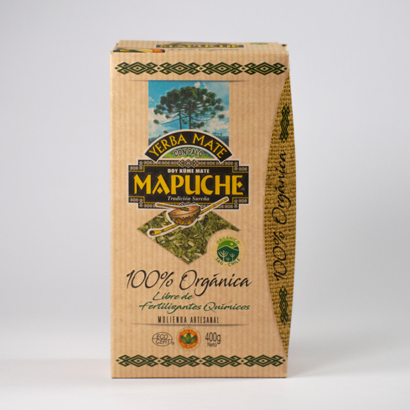 Yerba Mate Mapuche Orgánica. 