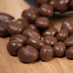 Pasas al ron cubiertas de chocolate  - 100 grs.