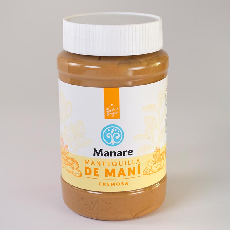 Mantequilla de maní Manare - 500 grs.