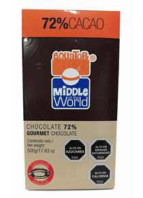 Cobertura Chocolate 72% Cacao 500gr