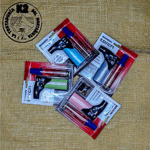  ENCENDEDOR RONSON TORCH – JET FLAME / SOPLETE + RECARGA