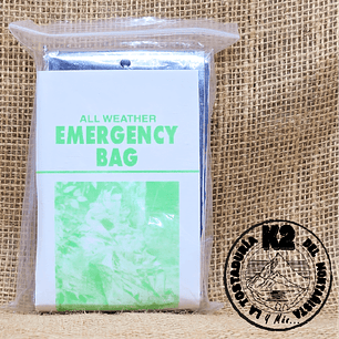 SACO DE DORMIR DE EMERGENCIA.