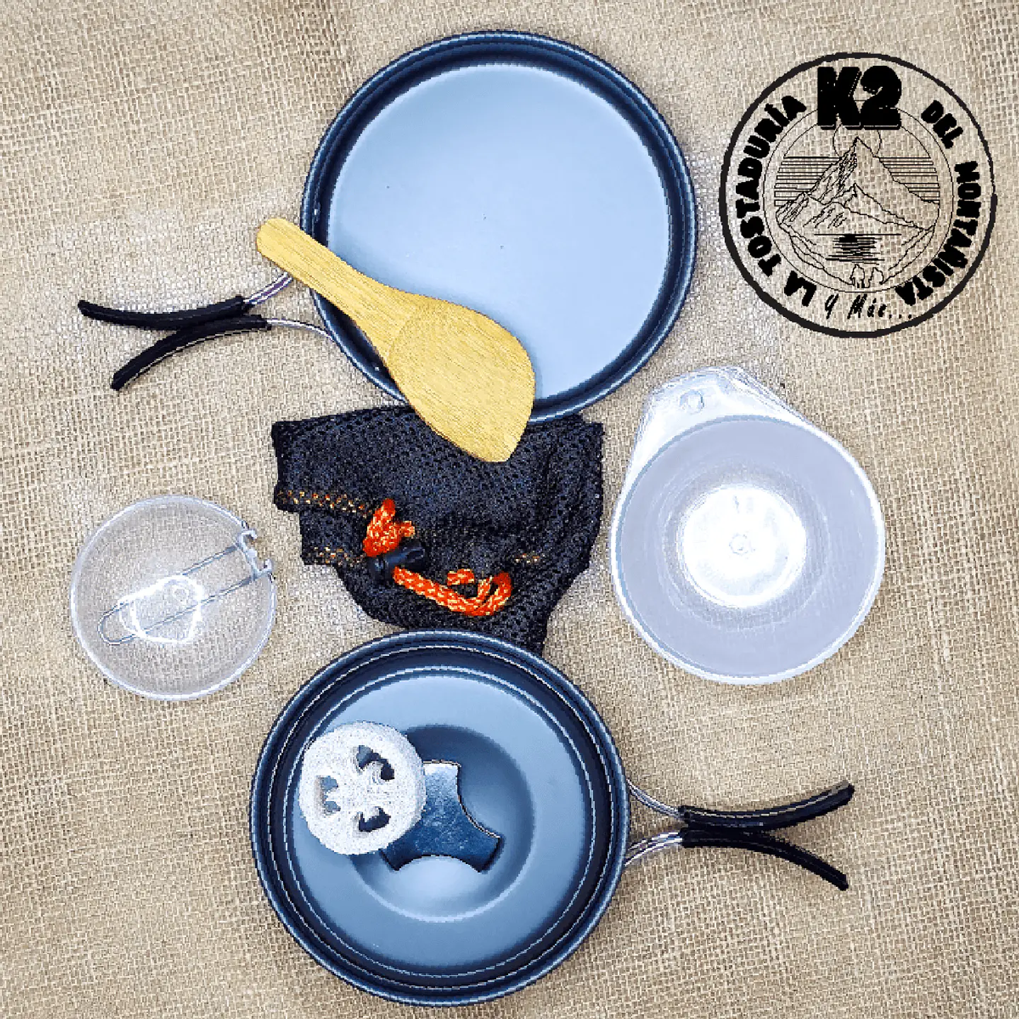  SET DE OLLAS CAMPSOR 421 – 8 PIEZAS PARA 2 PERSONA. 1