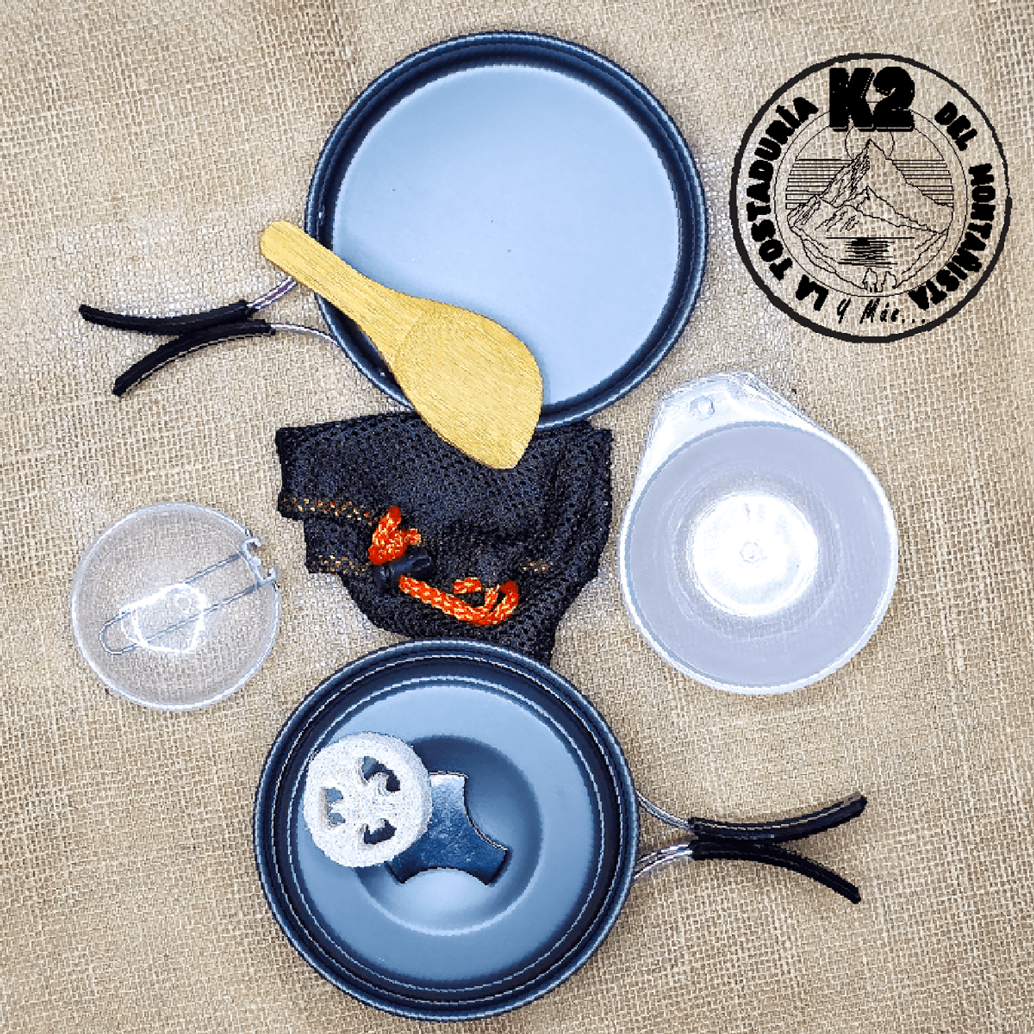  SET DE OLLAS CAMPSOR 421 – 8 PIEZAS PARA 2 PERSONA.