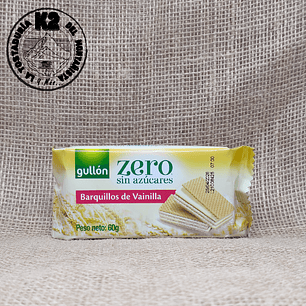  BARQUILLOS GULLÓN VAINILLA – 60 G