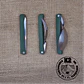SET DE CUBIERTOS PLEGABLES VERDES – ACERO INOXIDABLE CON ESTUCHE - Miniatura 3