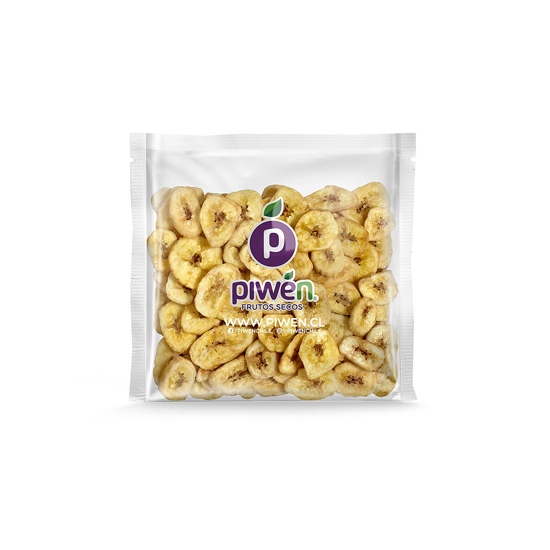 Banana chips con azucar 250Gr 1