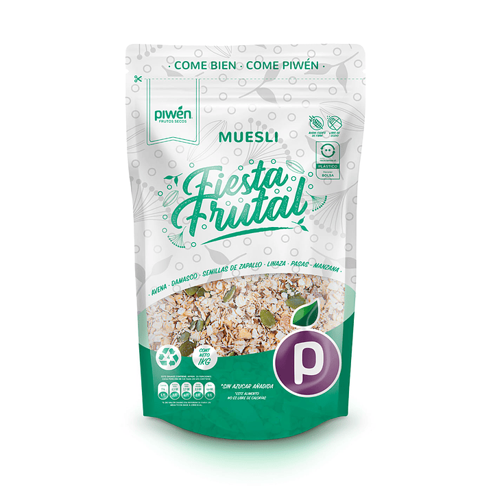 Muesli fiesta frutal 1Kg 1