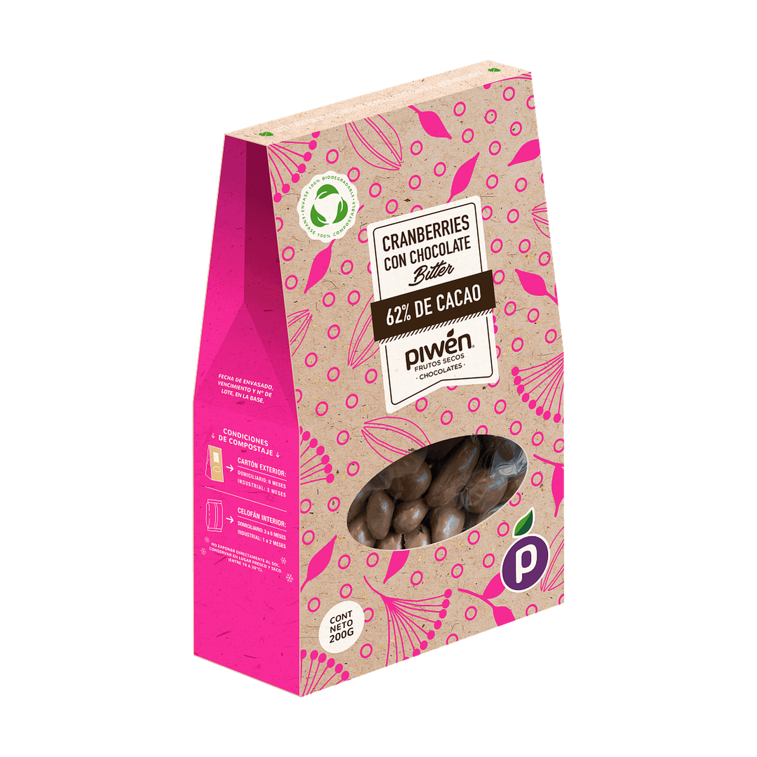 Cranberrie chocolate bitter 200Gr  1