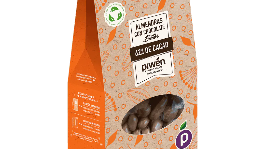Almendras chocolate bitter 200Gr 1