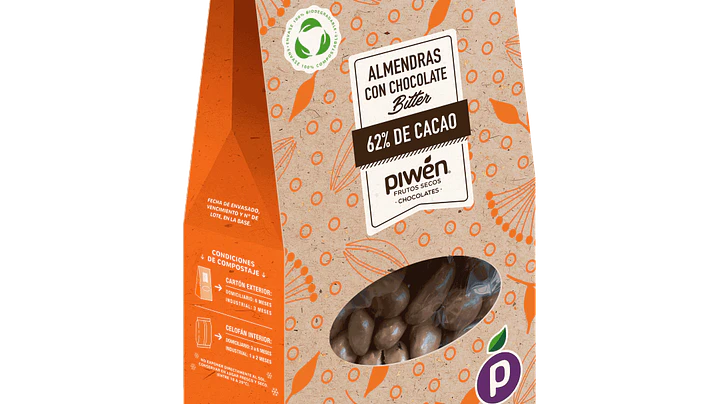 Almendras chocolate bitter 200Gr 1