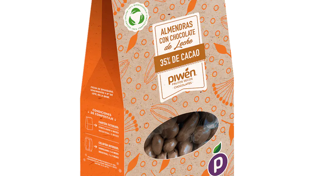 Almendras chocolate leche 200Gr 1