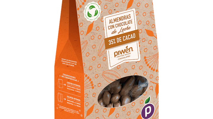 Almendras chocolate leche 200Gr 1