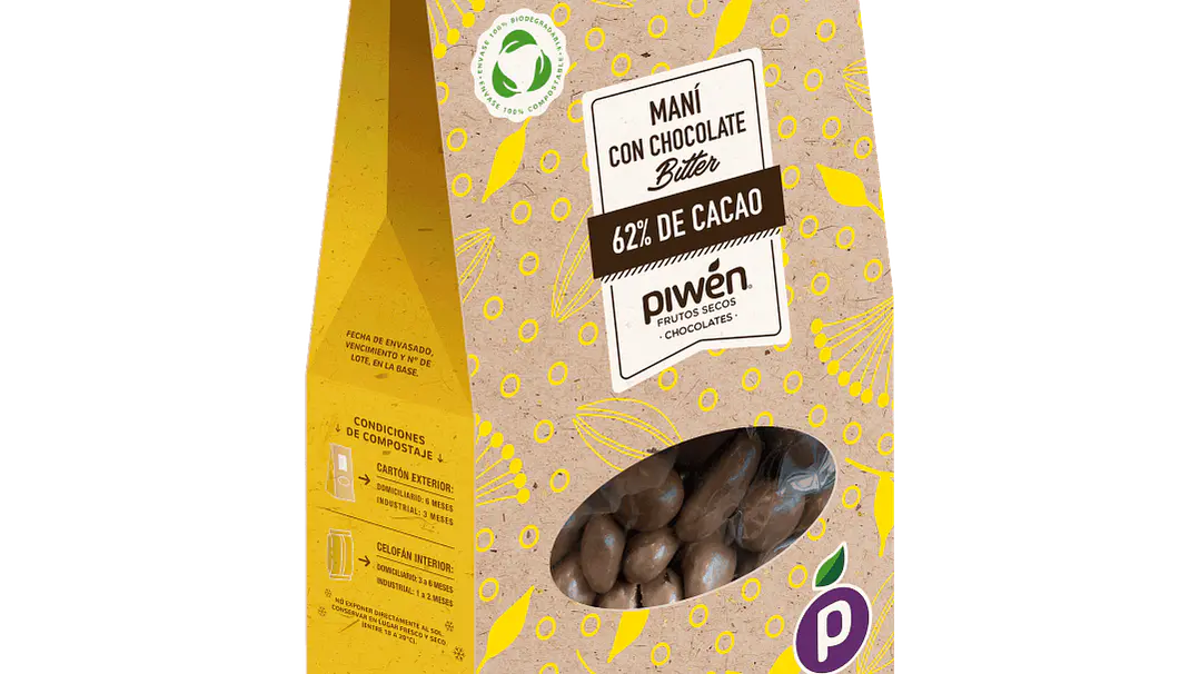 Maní chocolate bitter 200Gr 1
