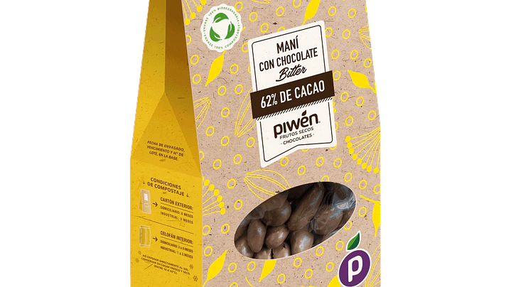 Maní chocolate bitter 200Gr 1