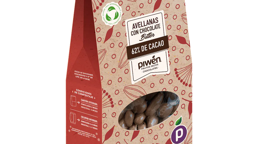 Avellanas chocolate bitter 200Gr 1