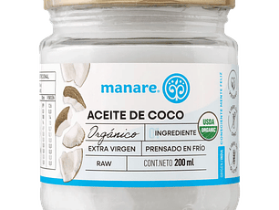 Aceite de coco organico 200ML