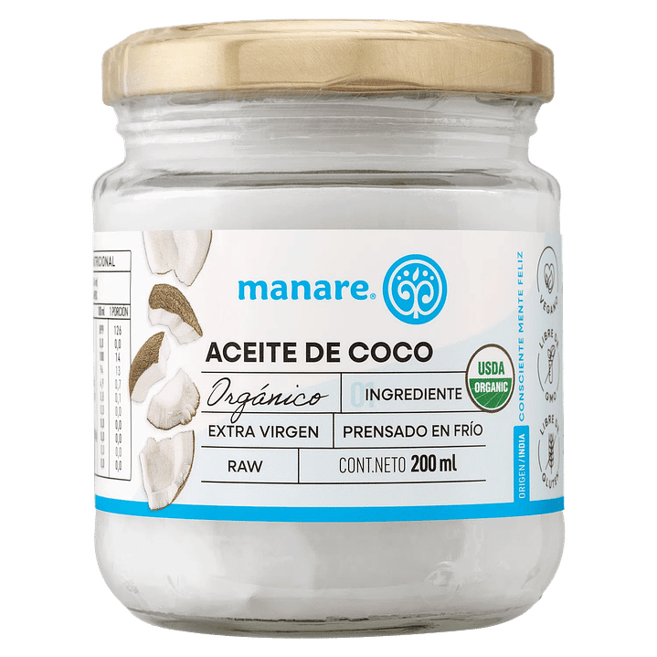 Aceite de coco organico 200ML 1
