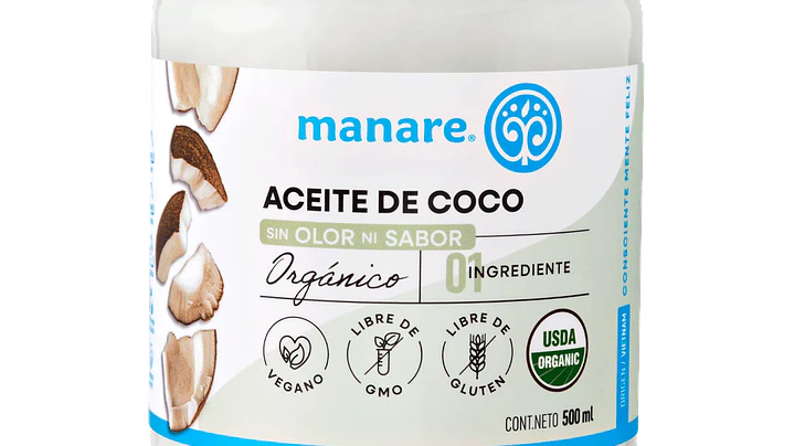 Aceite de Coco Sin Olor Manare 500 ml 1