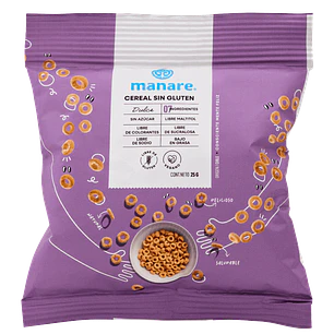 Cereal sin gluten dulce 25Gr organico