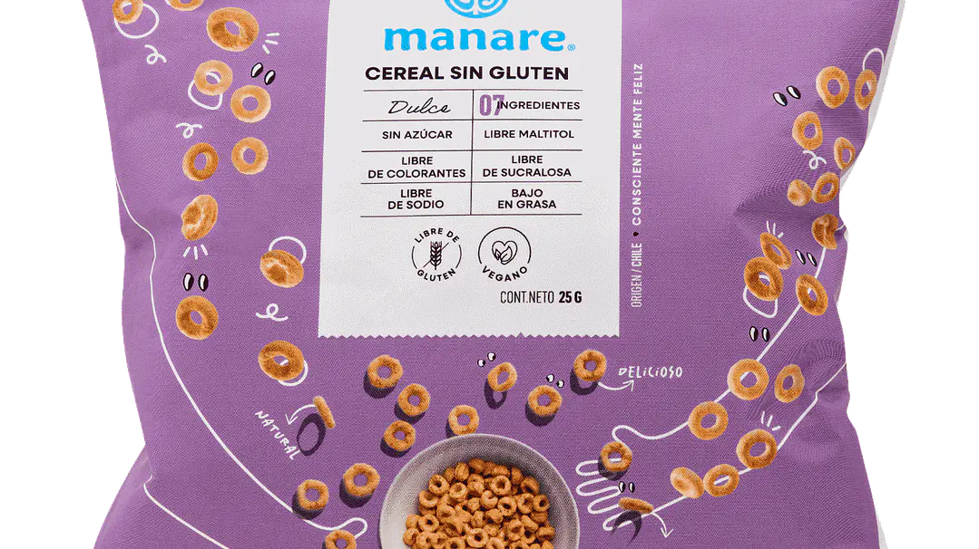 Cereal sin gluten dulce 25Gr organico 1