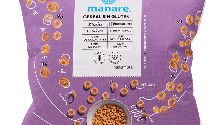 Cereal sin gluten dulce 25Gr organico 1