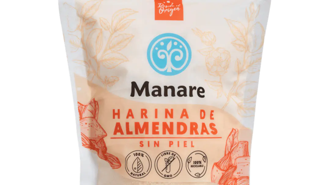 Harina de Almendra Sin Piel Manare 400 g 1