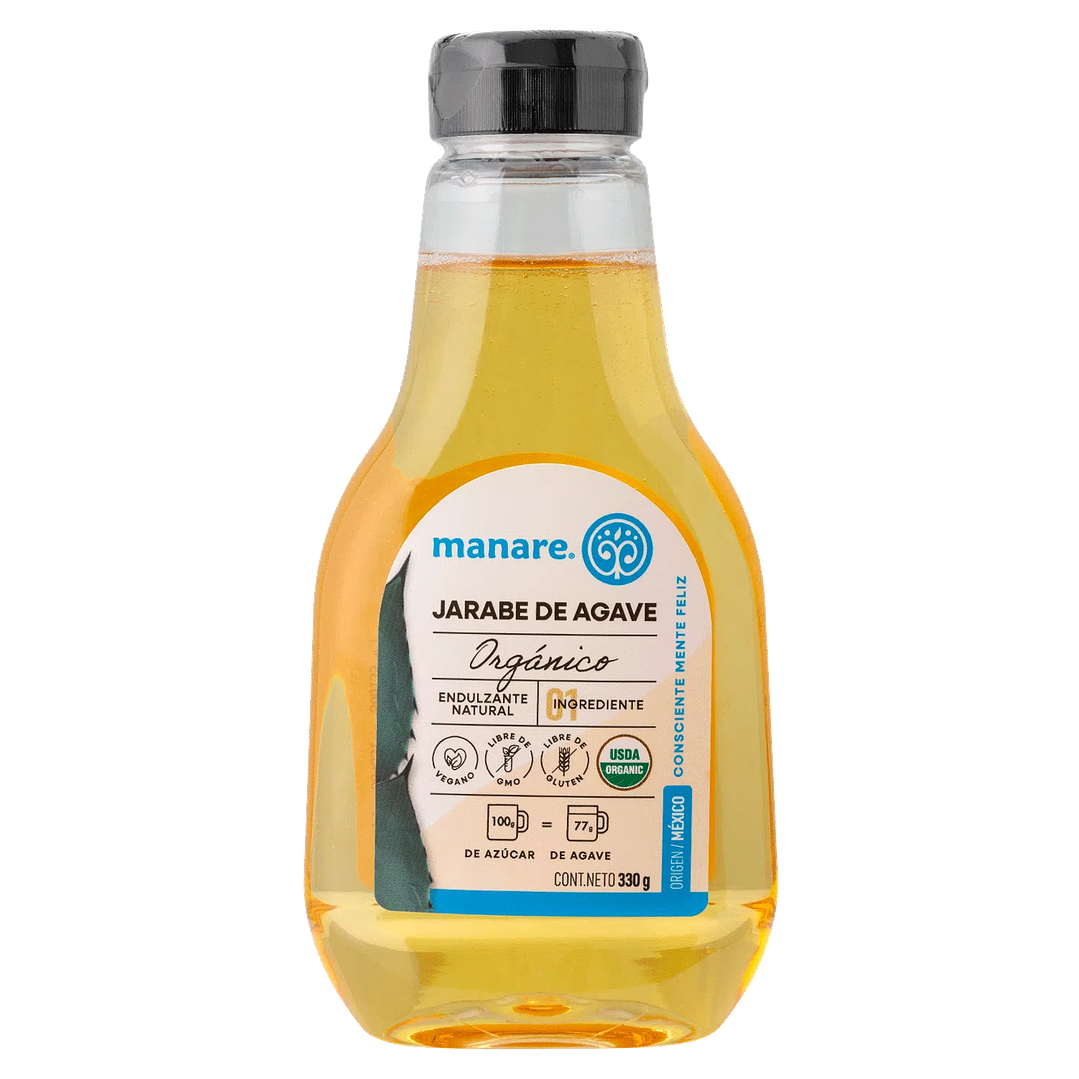 Jarabe de agave 330Gr organico 1